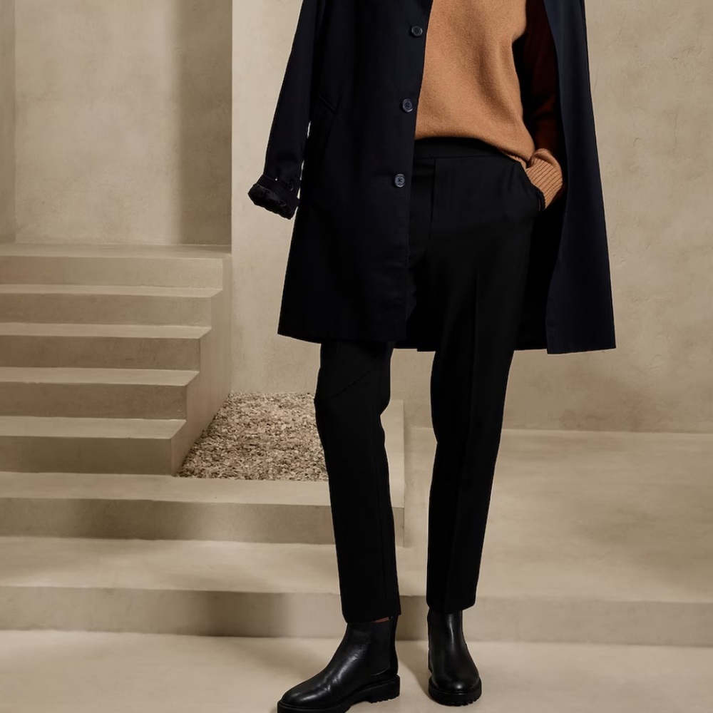 Banana Republic Hayden Tapered Pull On Pants